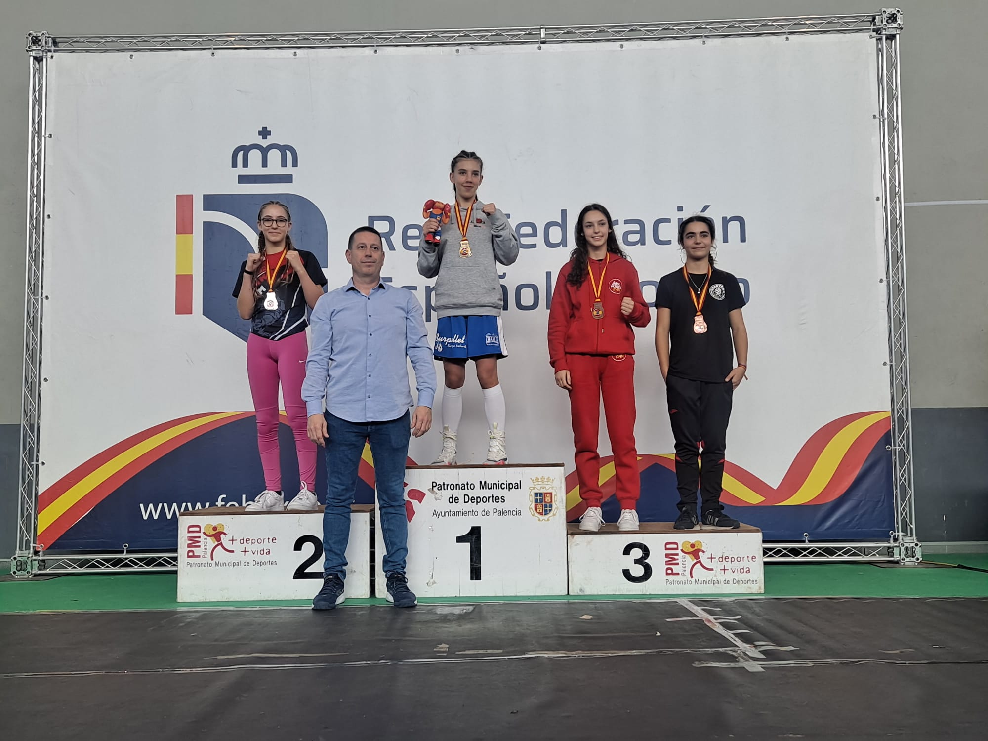 La boxeadora Ángela Gómez Romero, subcampeona de España de clubes